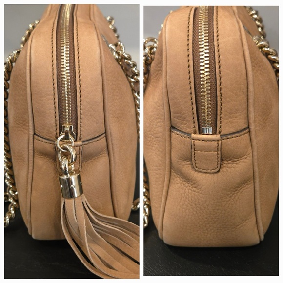 COA INCLUDED - GUCCI Chain Soho Shoulder Bag Leather Brown - LIKE NEW!! - Picture 5 of 16
